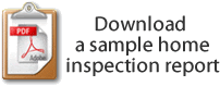 Download a sample San Diego home inspection report